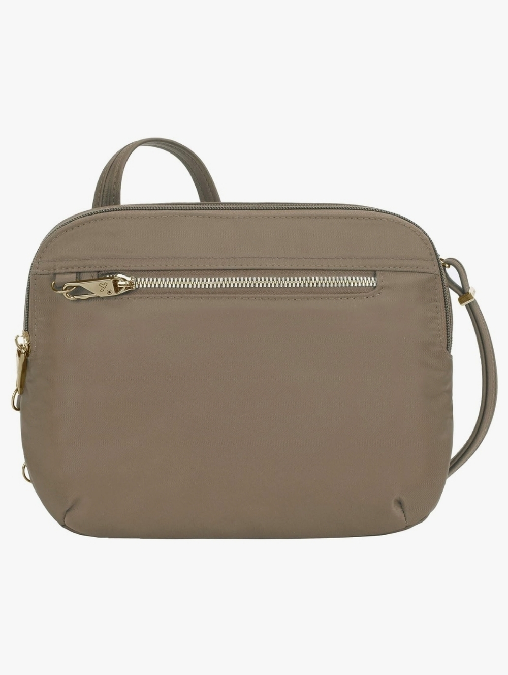 Travelon Anti-Theft Classic Convertible Crossbody Sable